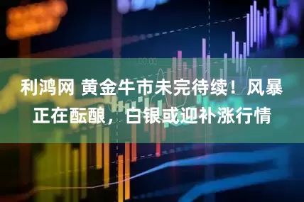 利鸿网 黄金牛市未完待续！风暴正在酝酿，白银或迎补涨行情