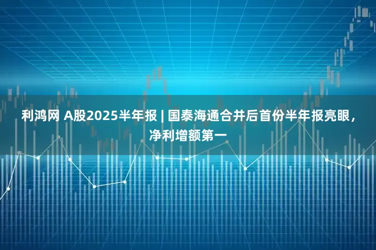 利鸿网 A股2025半年报 | 国泰海通合并后首份半年报亮眼，净利增额第一