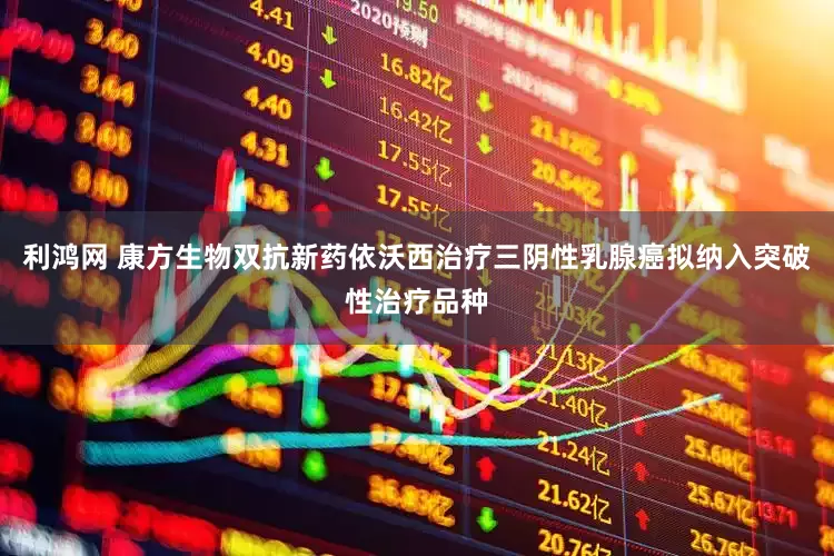 利鸿网 康方生物双抗新药依沃西治疗三阴性乳腺癌拟纳入突破性治疗品种