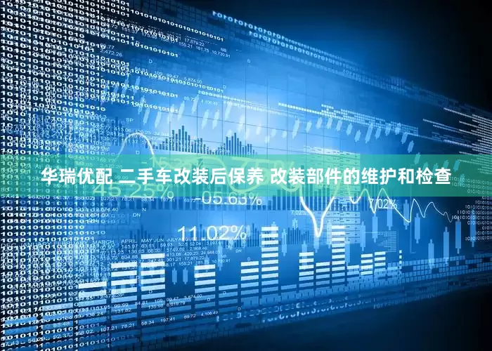 华瑞优配 二手车改装后保养 改装部件的维护和检查